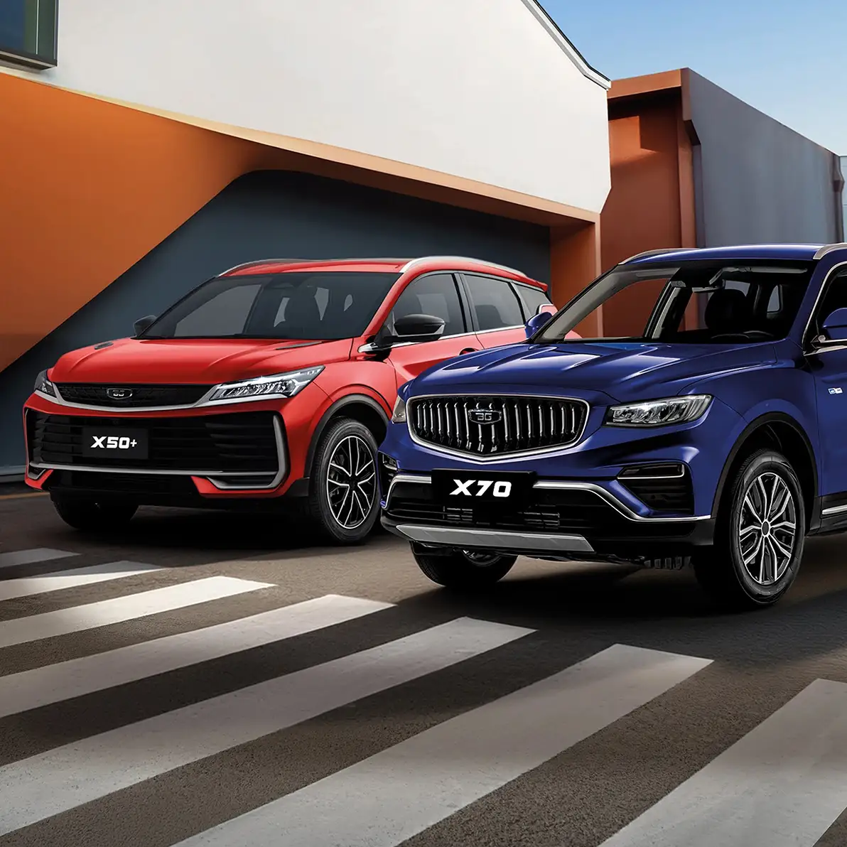 Модельный ряд GEELY в Санкт-Петербурге