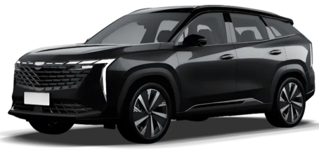 Geely Atlas Черный металлик