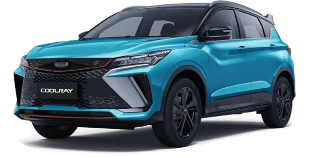 Geely Coolray Голубой