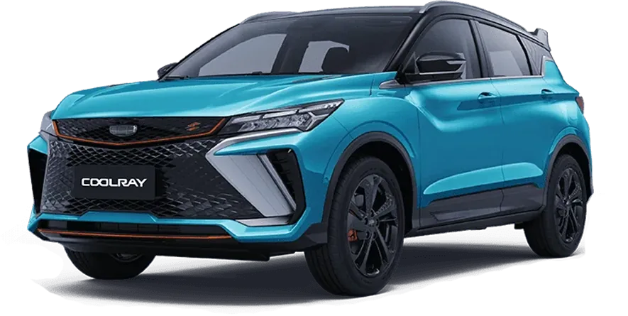 Geely Coolray Голубой
