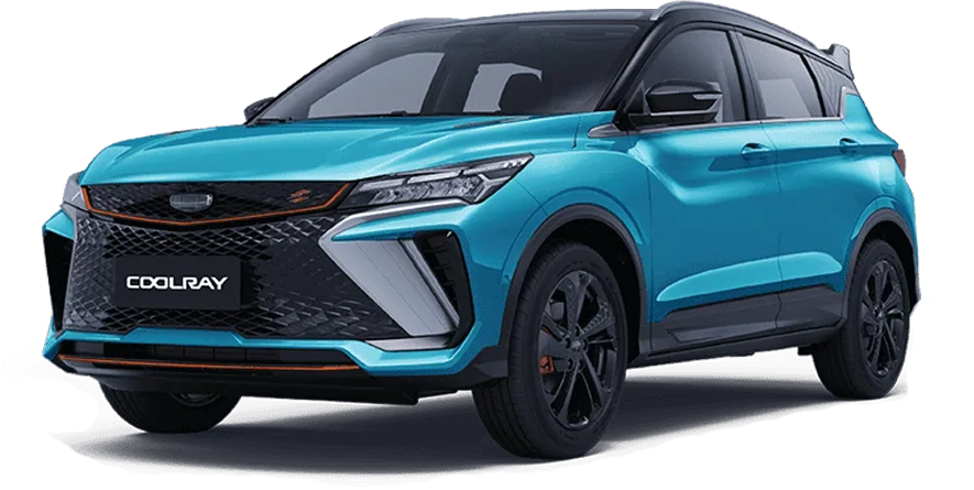 Geely Coolray Голубой