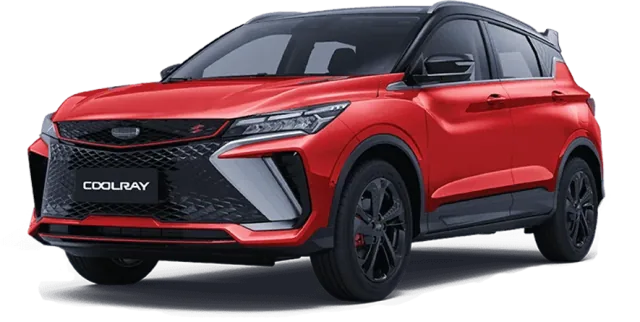 Geely Coolray Красный