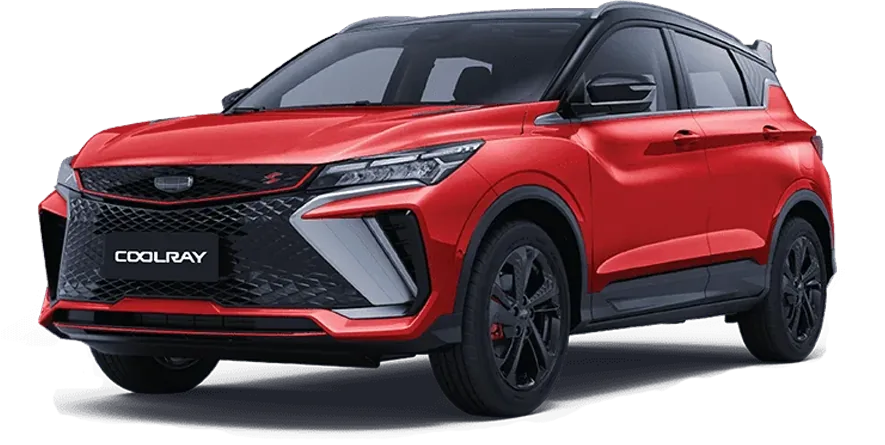 Geely Coolray Красный