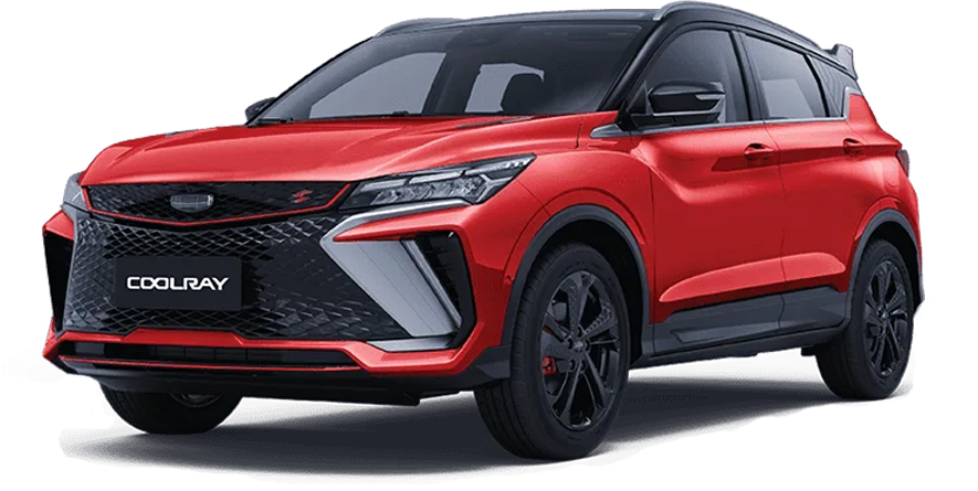 Geely Coolray Красный